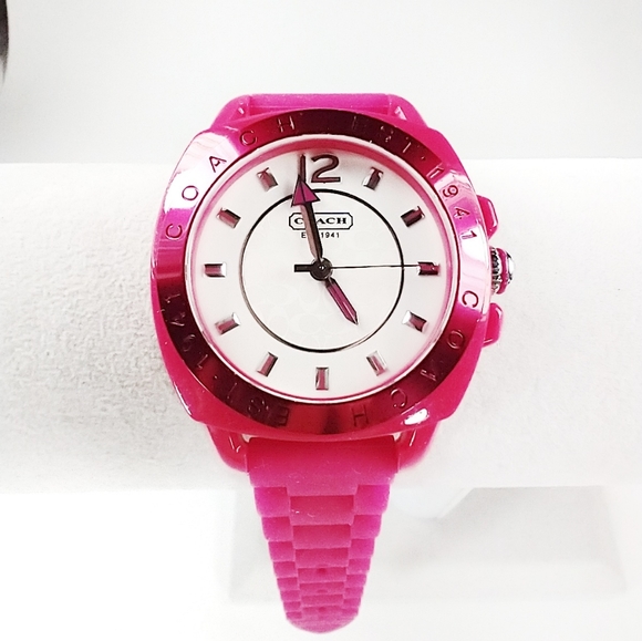 Coach Accessories - Coach pink watch. Who loves Pink?